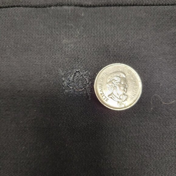 Sleeveless Black Maxi Front Zipper Long Dress Side Slits Size M/L - Picture 15 of 16